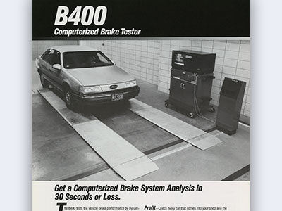 B400 Computerized Brake Tester Manual Hunter Engineering