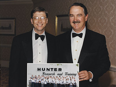 Steve Brauer meets Bill Gates 