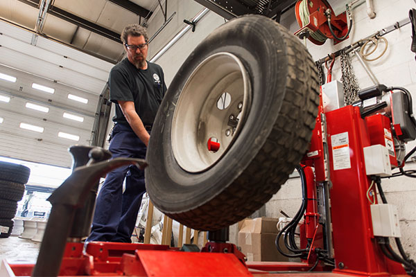 hunter heavy-duty truck tire changers