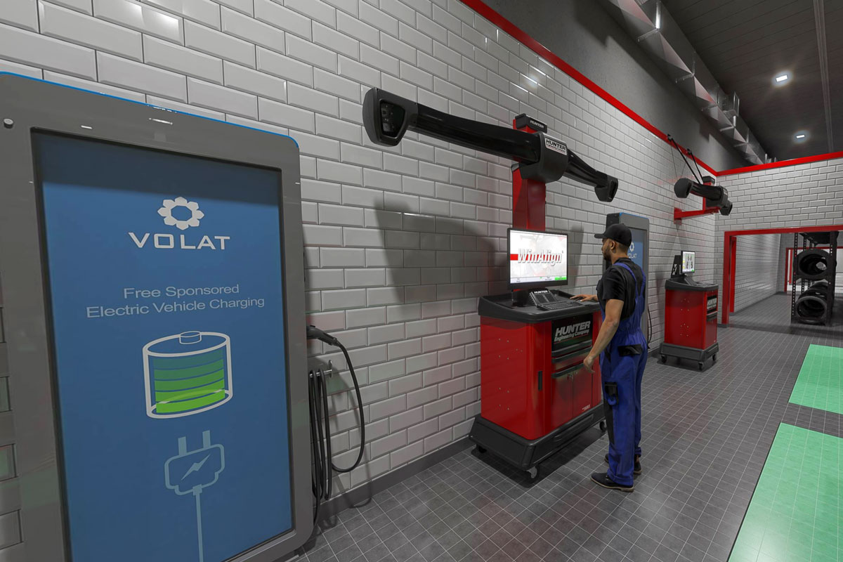 hunter dealership of the future ev vehicles