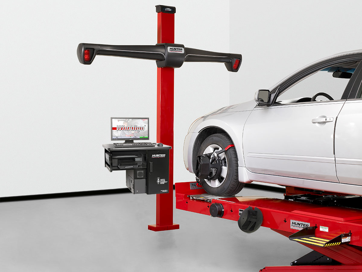 hawkeye elite aligner column mount configuration