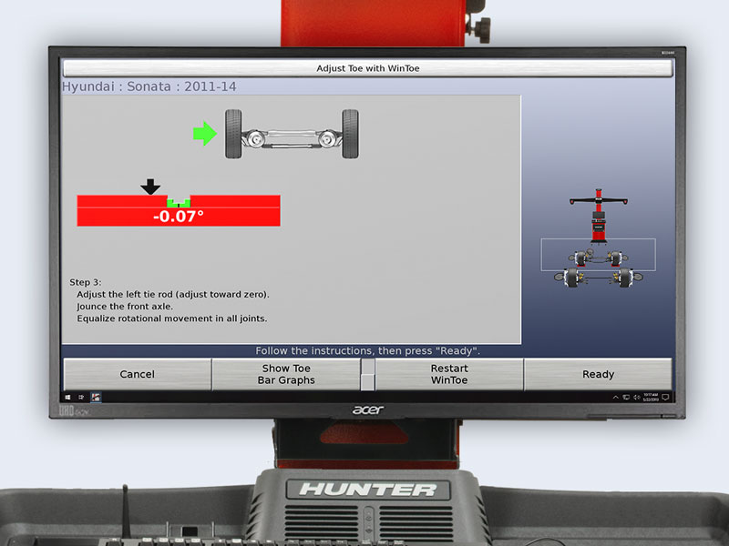 hunter proalign screen wintoe