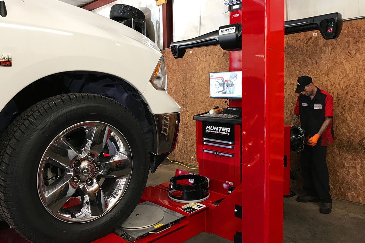 warrens tires on wheel hunter engineering customer testimonial